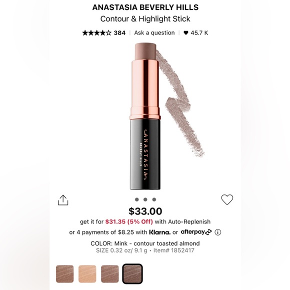 ABH Stick Foundation -Contour - Picture 5 of 5